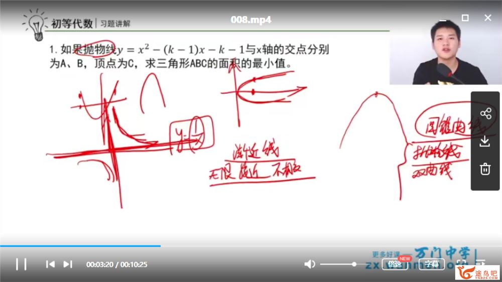 万门中学 初中数学竞赛代数高清全视频资源合集百度云下载