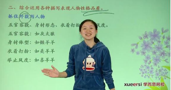 学而思网校小学语文知识大全——小学分作文全攻略 陈双老师全集课程百度云下载