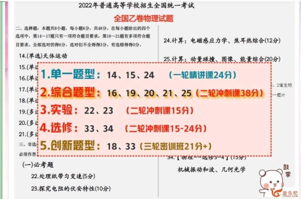 袁帅2023年高考物理S二轮复习寒春联报寒假班更新完毕春季班 百度网盘分享