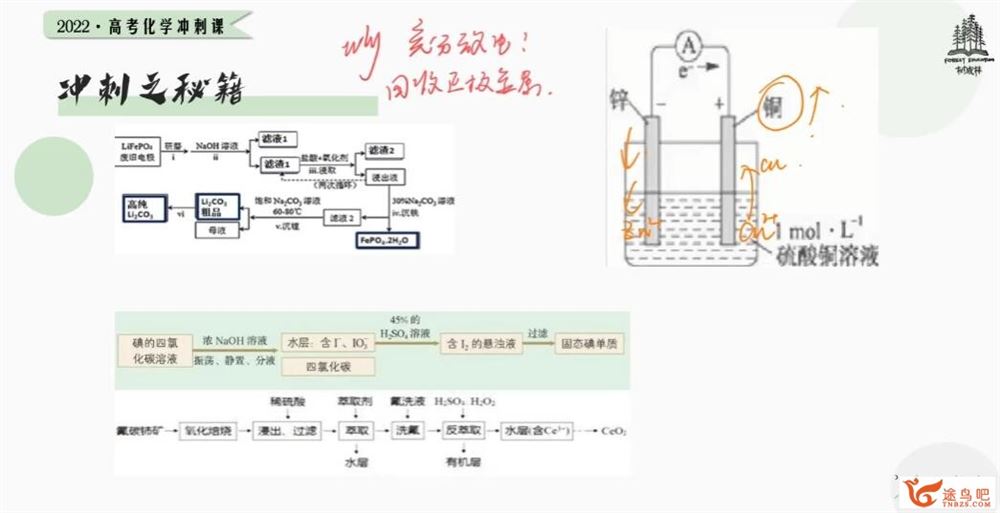 2022年树成林化学冲刺课 33讲 百度网盘下载