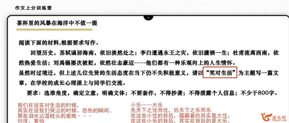 树成林2024高考作文上分训练营2.0版 百度网盘 树成林作文怎么样