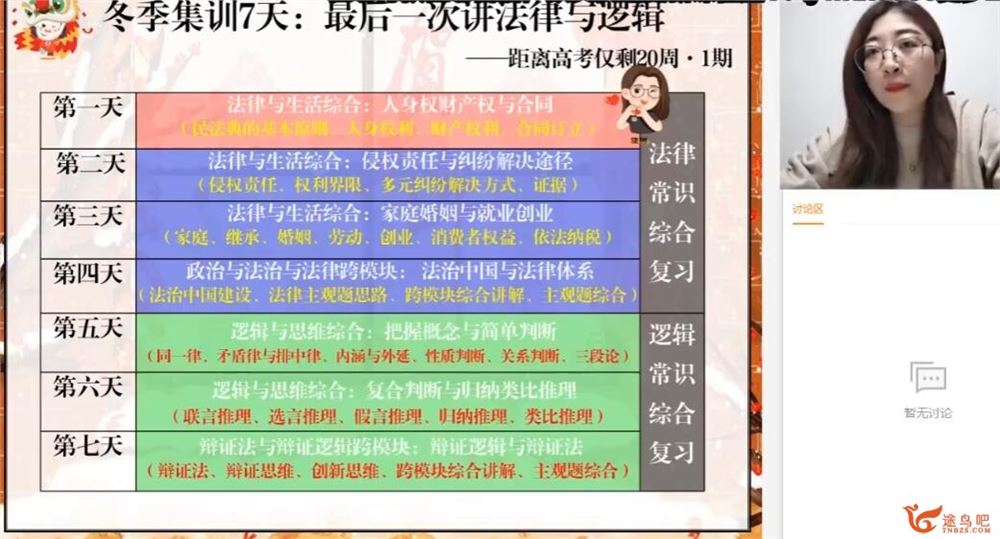 刘佳斌2023年高考政治二轮复习寒春联报 寒假班 百度网盘下载