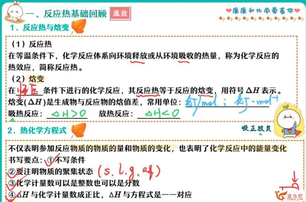 康冲2022秋 高二化学A+秋季班 百度网盘分享