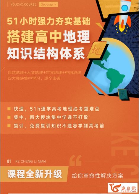 【地理包易正】有道精品课2020高考地理复习联报班（完结）全集百度云下载