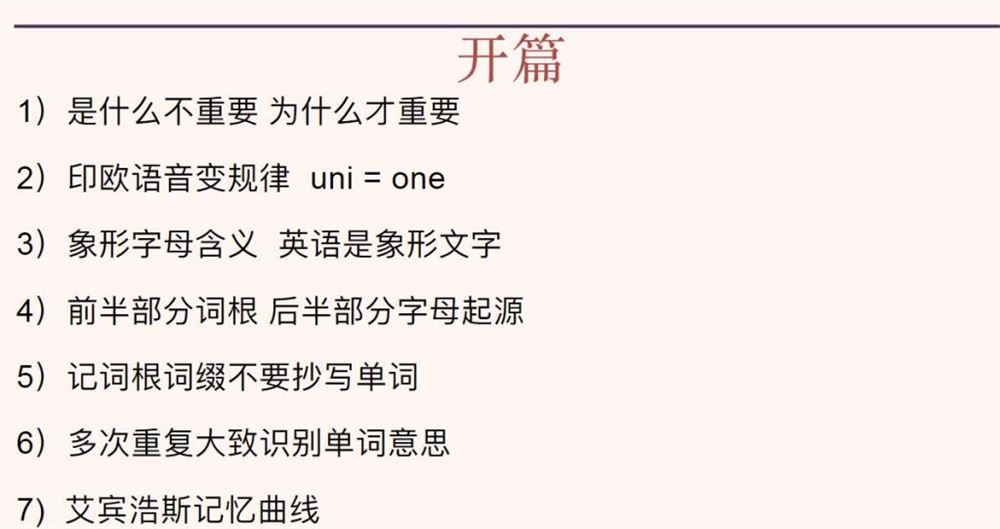 一堂上瘾的单词课6000词频内拆解词根单词课 22讲完结 百度网盘下载