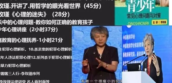 李玫瑾育儿心理学视频全集系列资源（51集）百度云下载