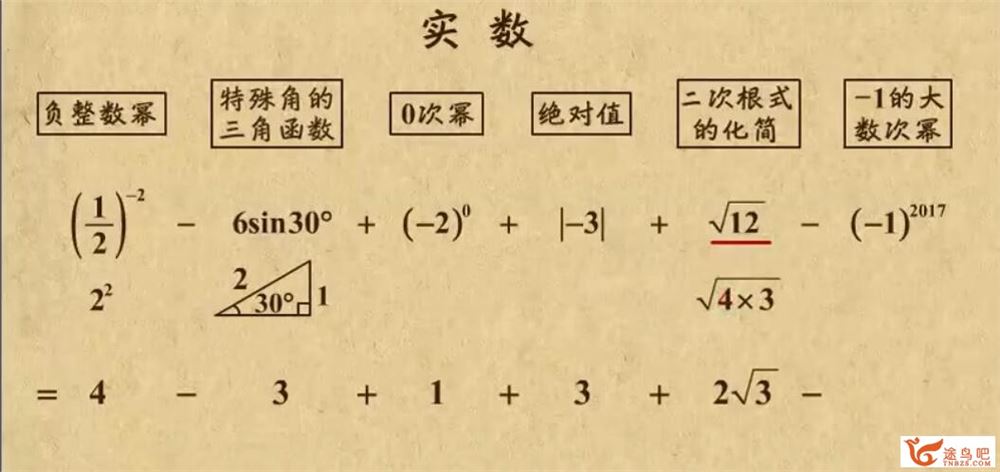 2021年乐乐课堂数学中考专题共26节 百度网盘下载