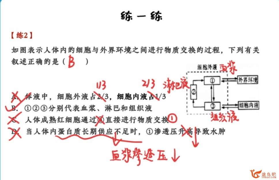 谢一凡2023寒 高二生物寒假尖端班带笔记完结 百度网盘分享