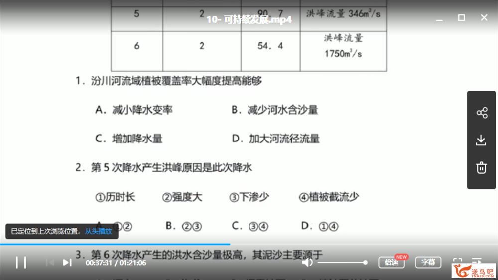 【地理包易正】有道精品课2020高考地理复习联报班（完结）全集百度云下载