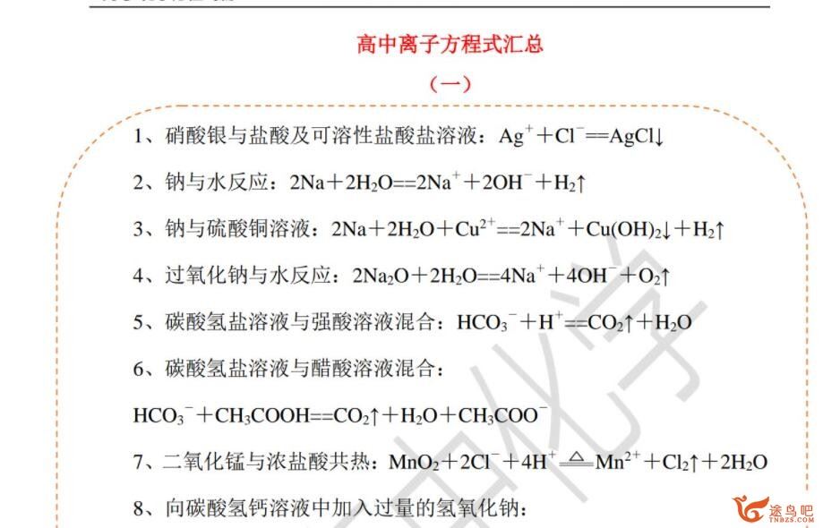 高展 2021暑 高二化学暑假班 9讲带讲义百度网盘下载