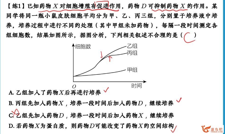 杨雪2023年高考生物A+二轮复习寒春联报 春季班 百度网盘下载